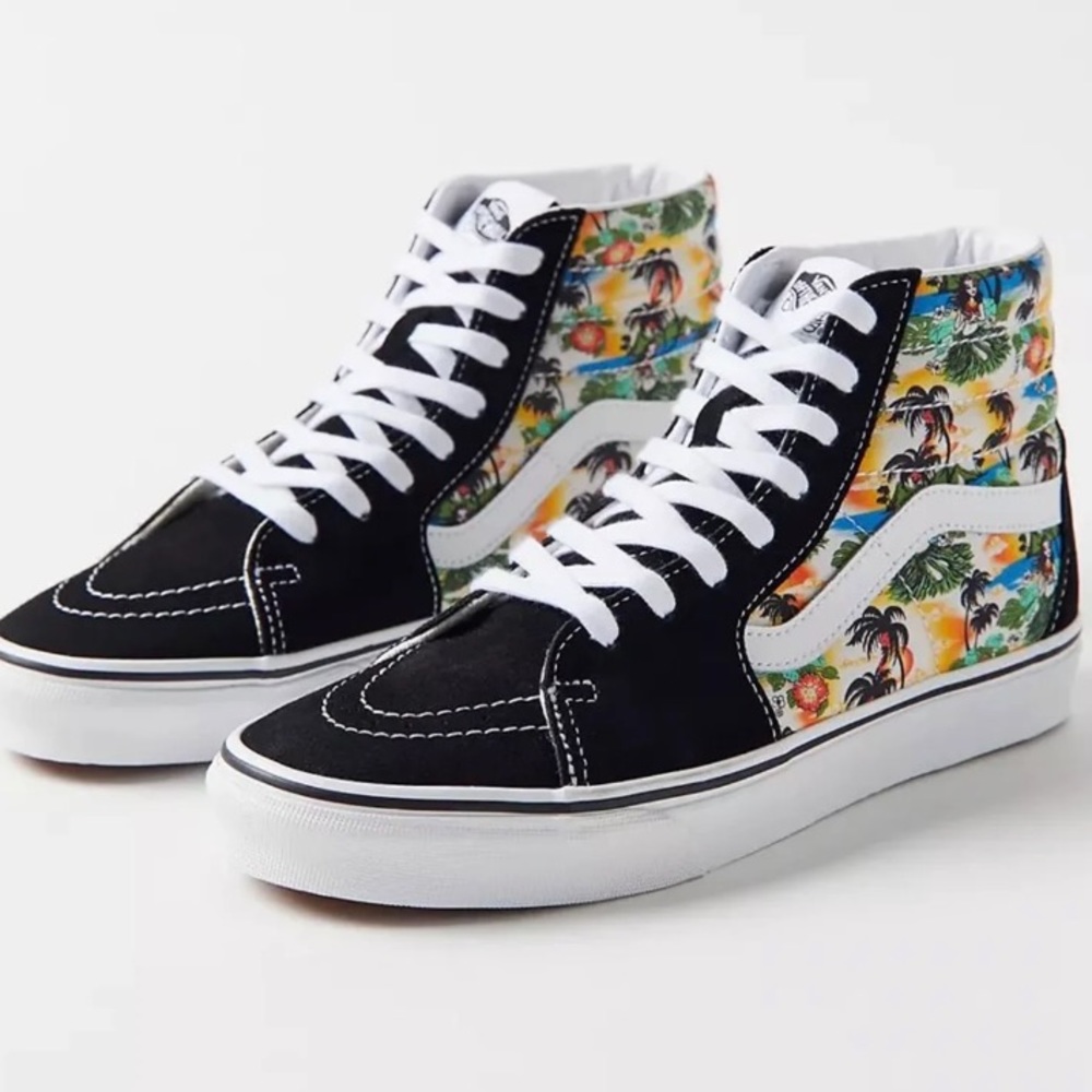 Vans SK8-Hi Palm “Aloha” Sneakers, Women’s Size 8, NWT